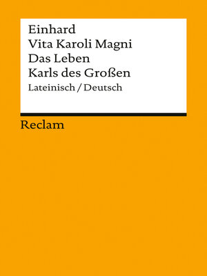 cover image of Vita Karoli Magni / Das Leben Karls des Großen